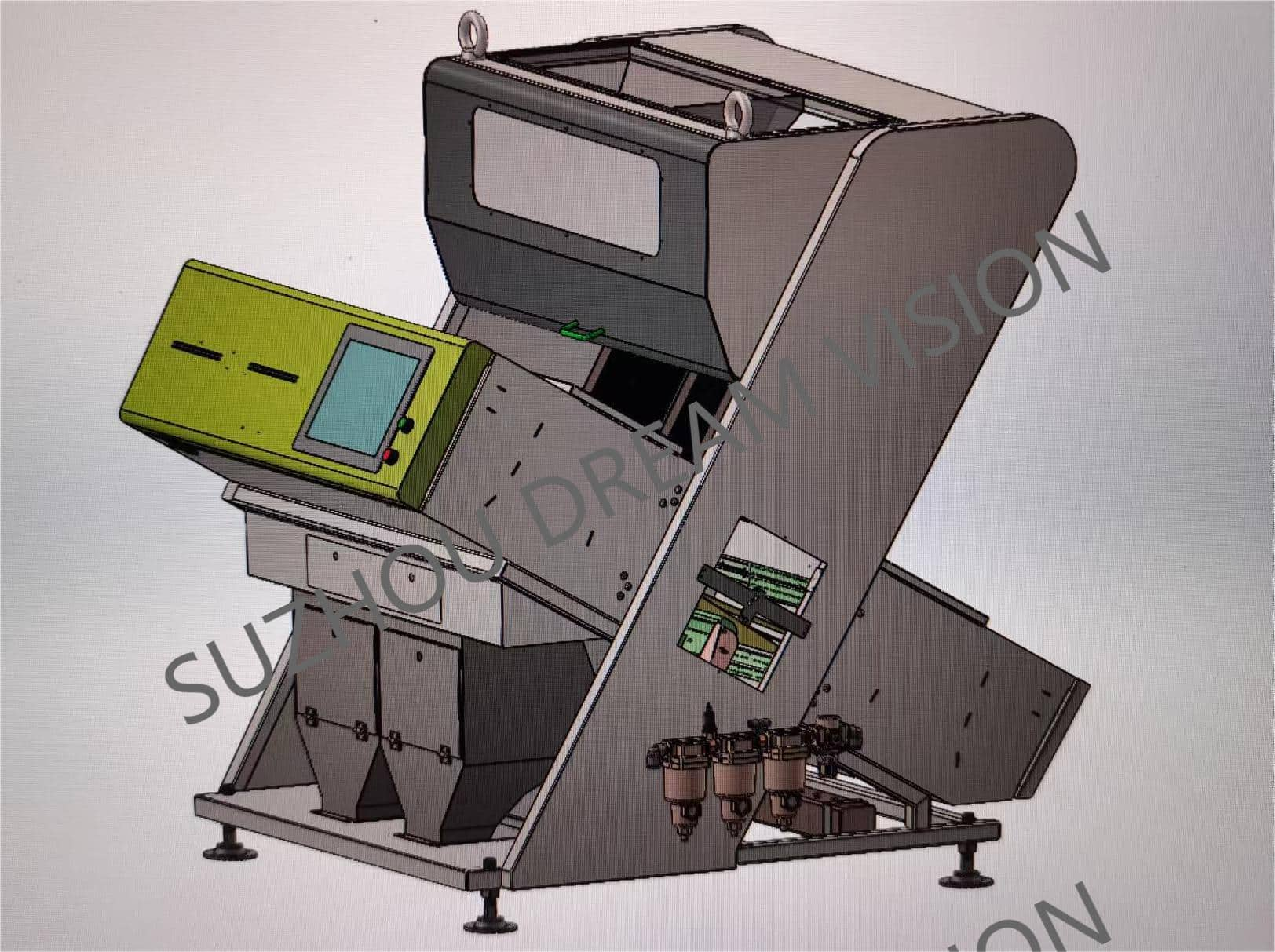 New Design of DCS Series Color Sorter Machine